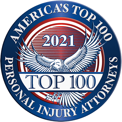 Top 100 Personal Injury Logo 2021